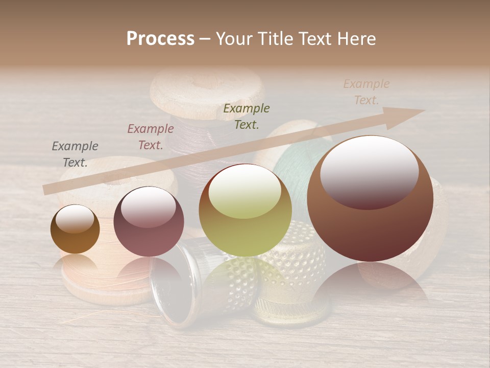 Old Button Color PowerPoint Template