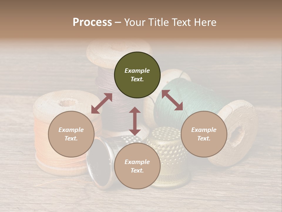 Old Button Color PowerPoint Template