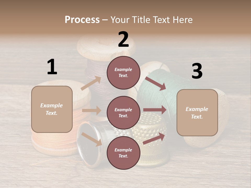 Old Button Color PowerPoint Template