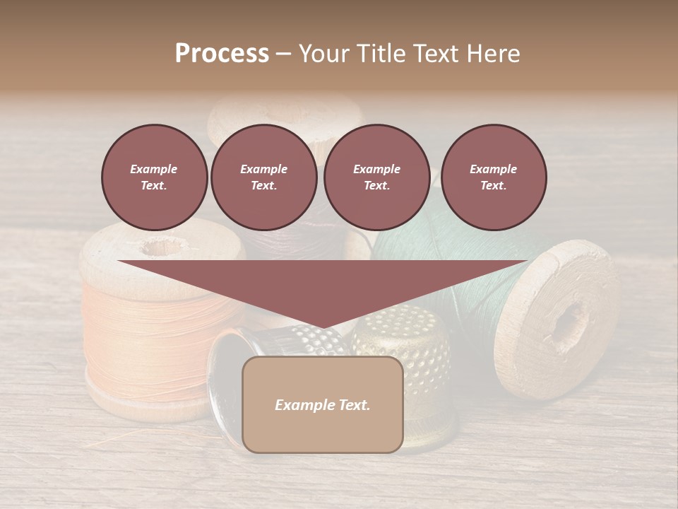Old Button Color PowerPoint Template