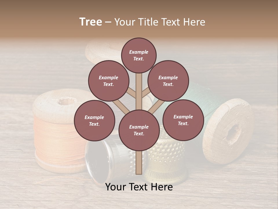 Old Button Color PowerPoint Template