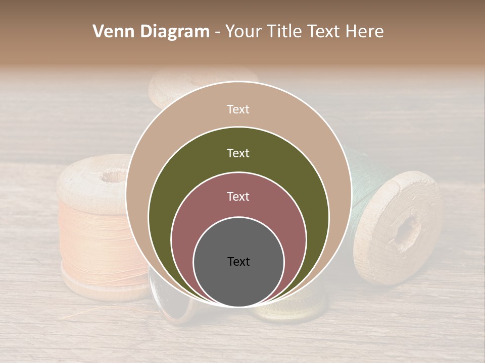 Old Button Color PowerPoint Template