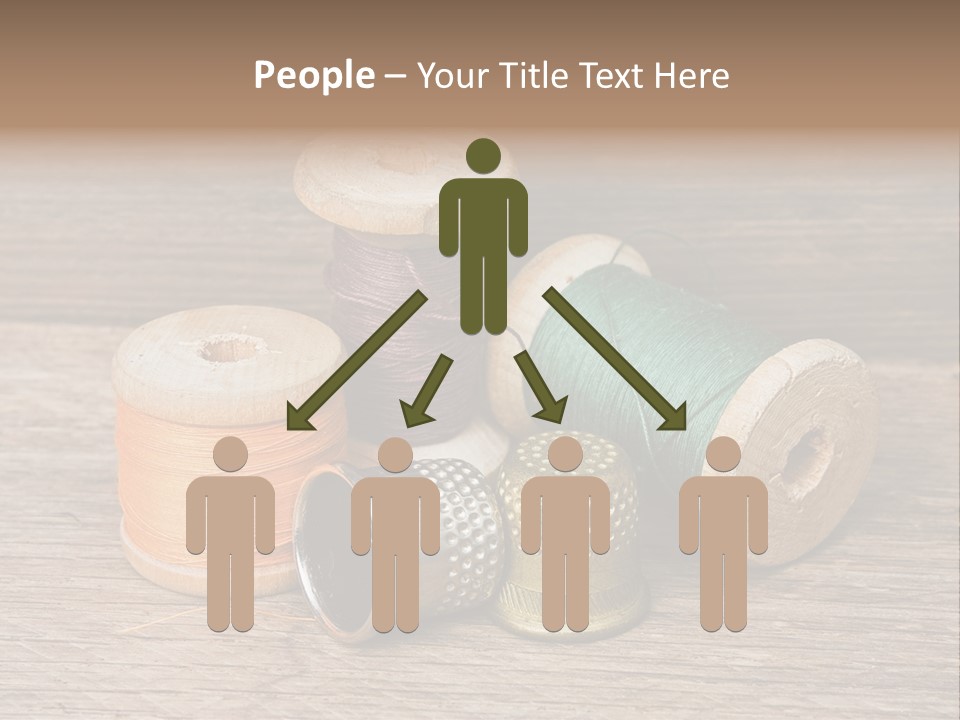 Old Button Color PowerPoint Template