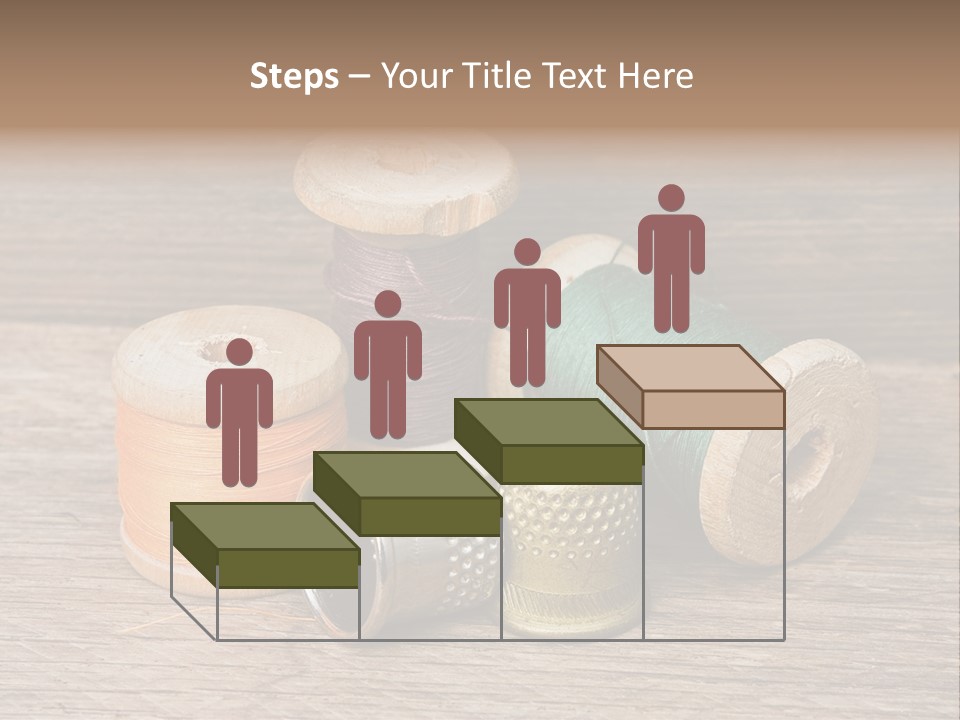 Old Button Color PowerPoint Template
