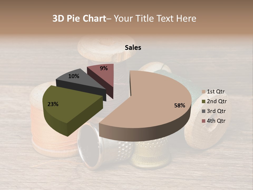 Old Button Color PowerPoint Template