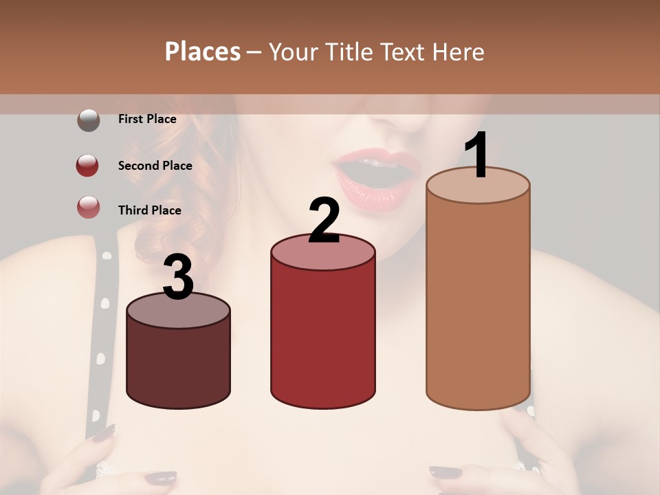 Breast Beauty Allure PowerPoint Template