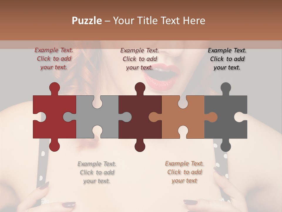 Breast Beauty Allure PowerPoint Template