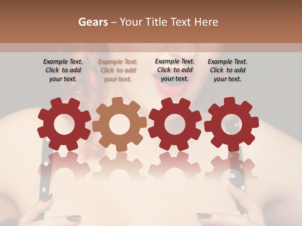 Breast Beauty Allure PowerPoint Template