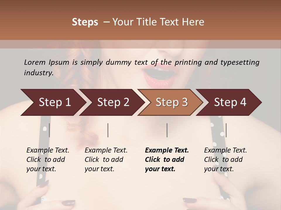 Breast Beauty Allure PowerPoint Template