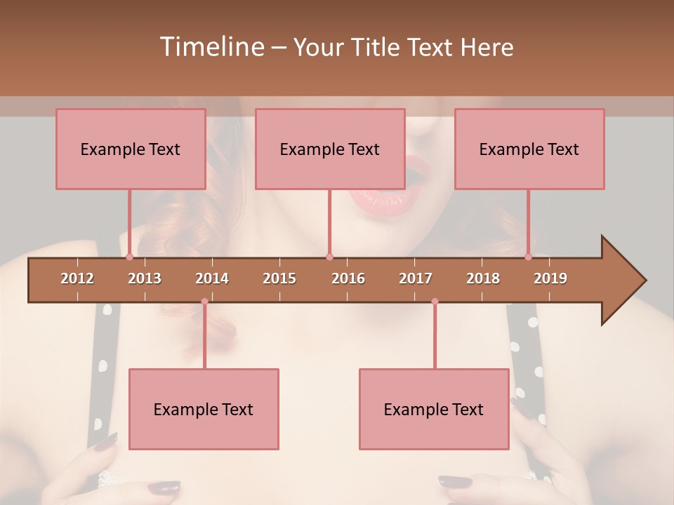 Breast Beauty Allure PowerPoint Template