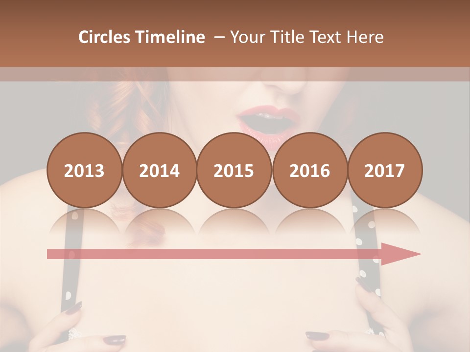 Breast Beauty Allure PowerPoint Template