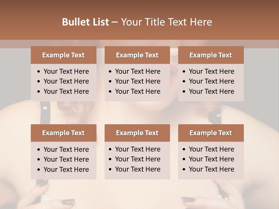 Breast Beauty Allure PowerPoint Template
