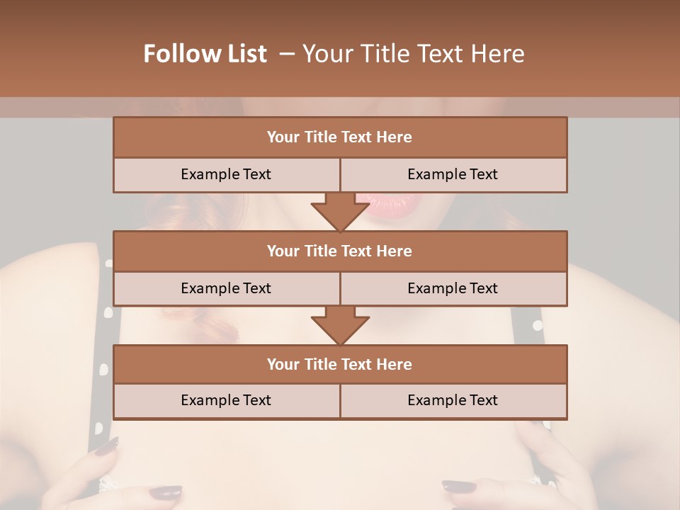Breast Beauty Allure PowerPoint Template
