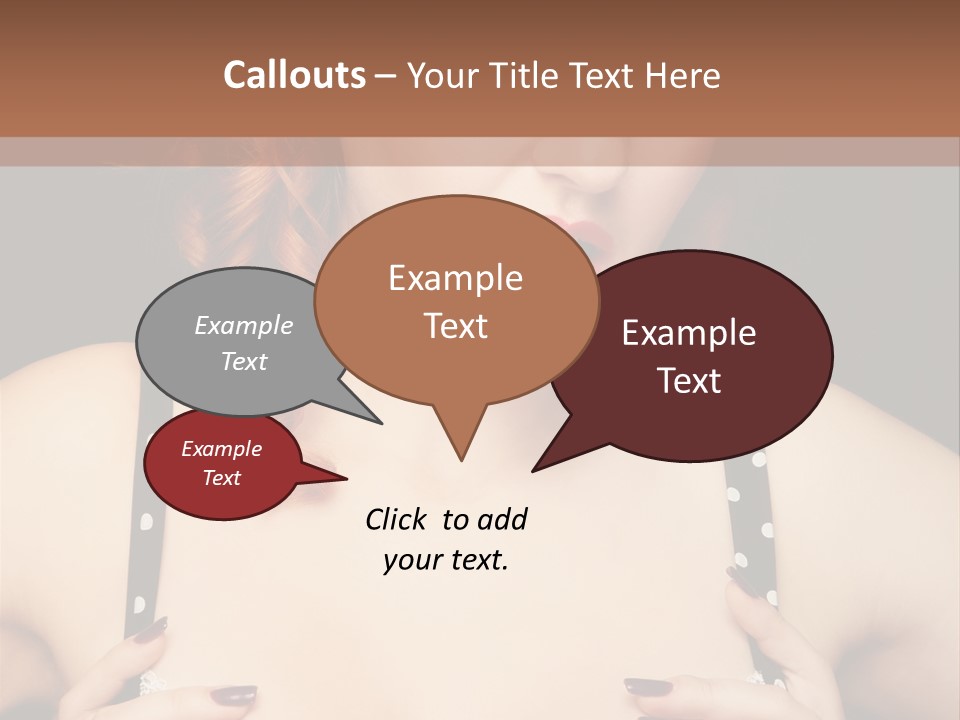 Breast Beauty Allure PowerPoint Template