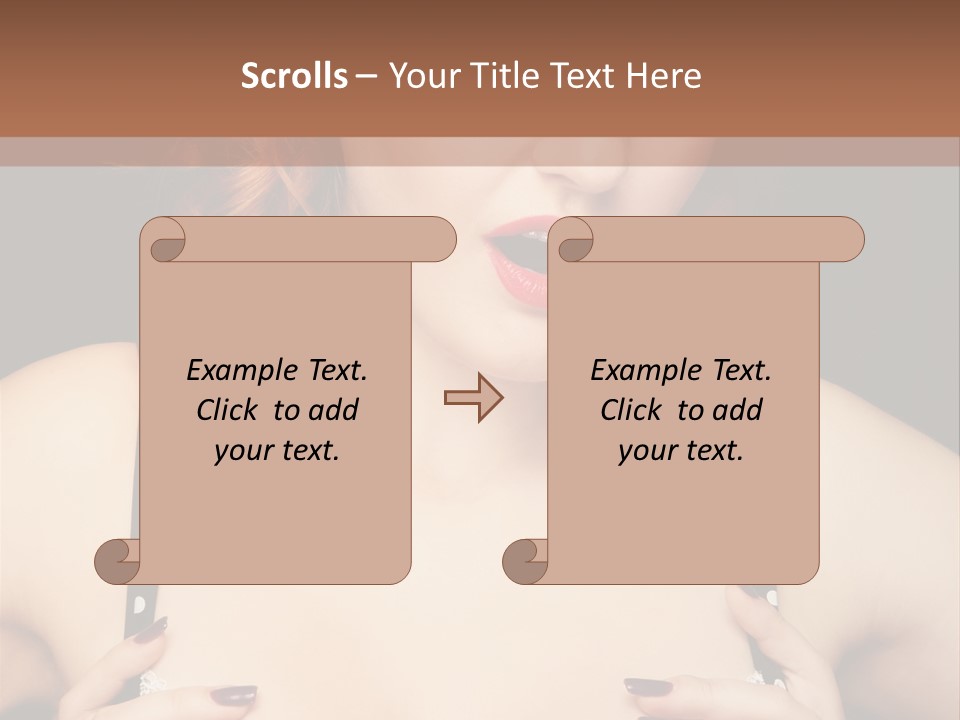 Breast Beauty Allure PowerPoint Template