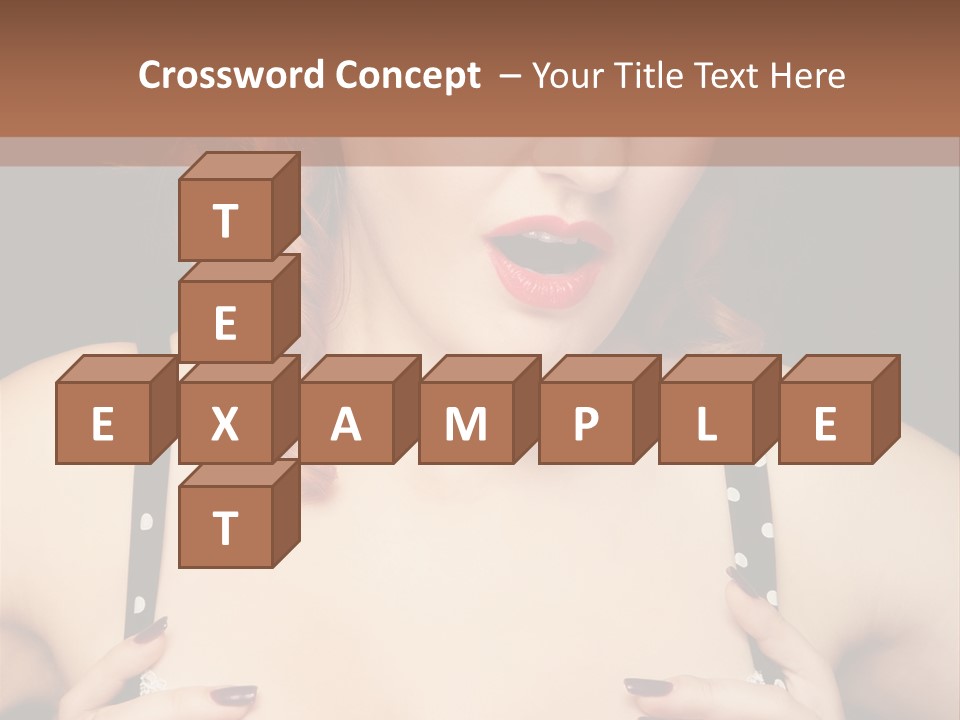 Breast Beauty Allure PowerPoint Template