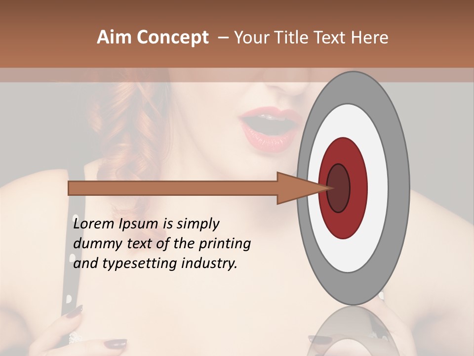 Breast Beauty Allure PowerPoint Template