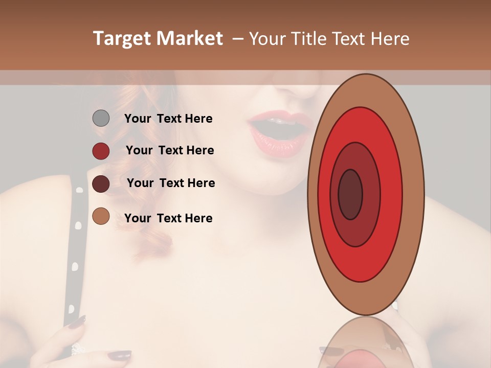 Breast Beauty Allure PowerPoint Template