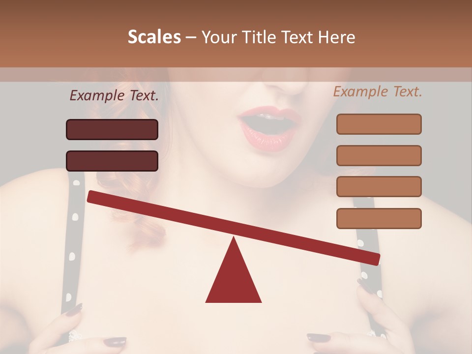 Breast Beauty Allure PowerPoint Template