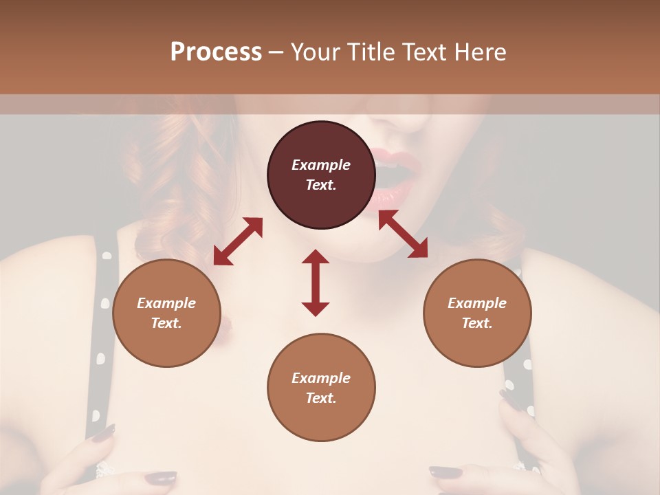 Breast Beauty Allure PowerPoint Template