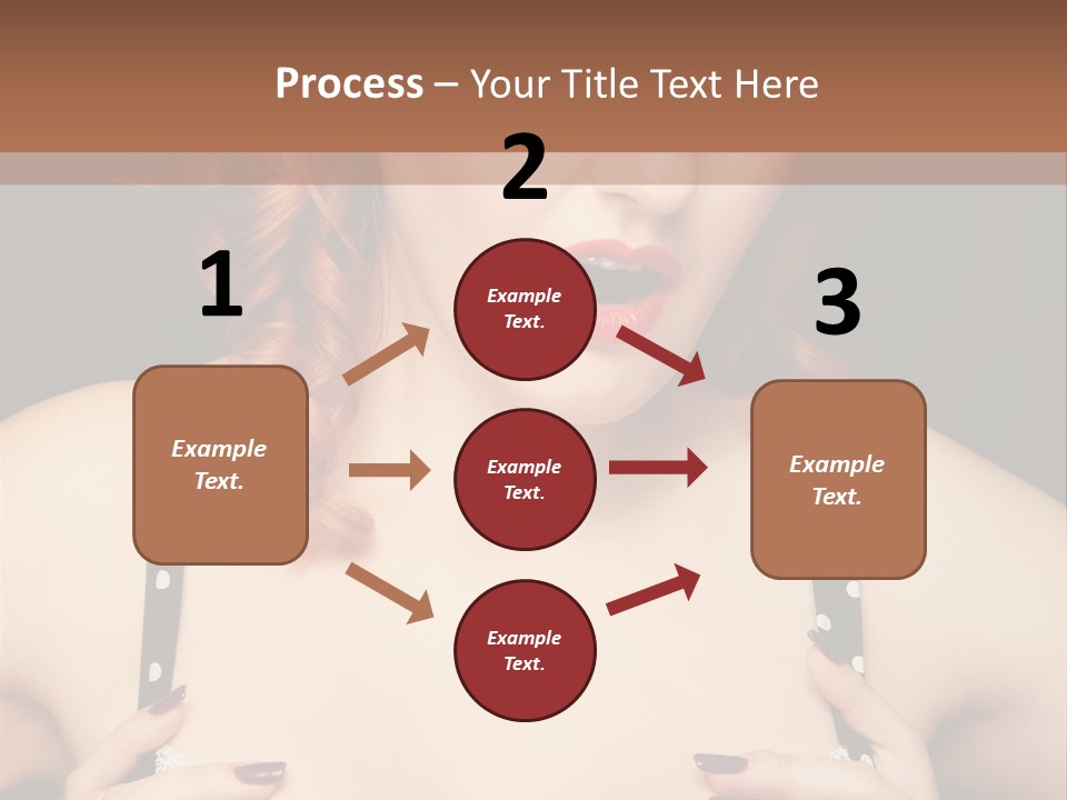 Breast Beauty Allure PowerPoint Template