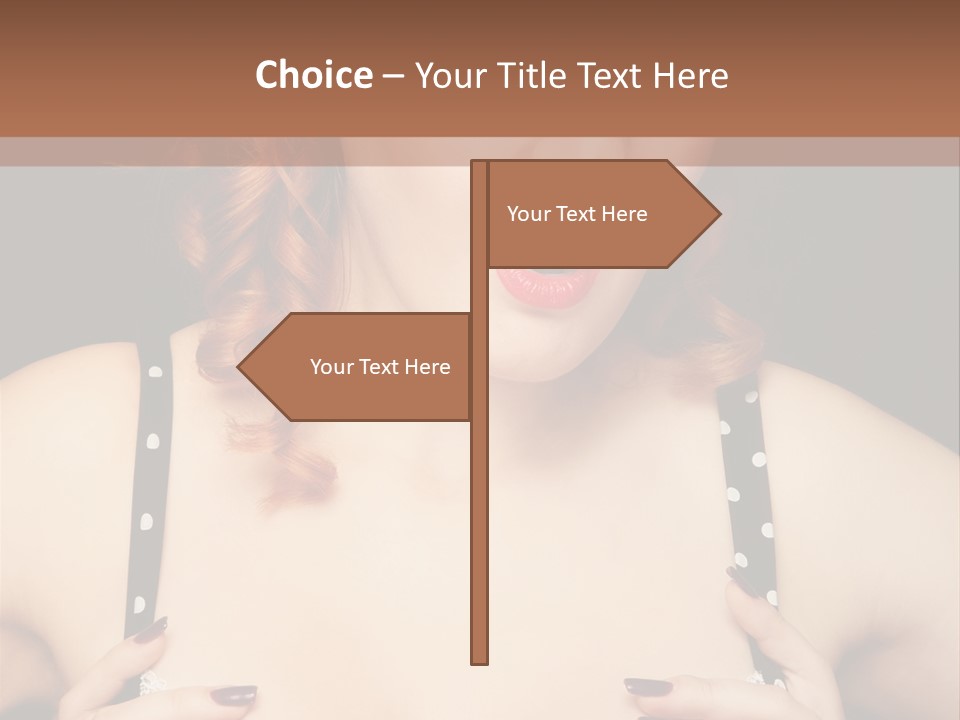 Breast Beauty Allure PowerPoint Template