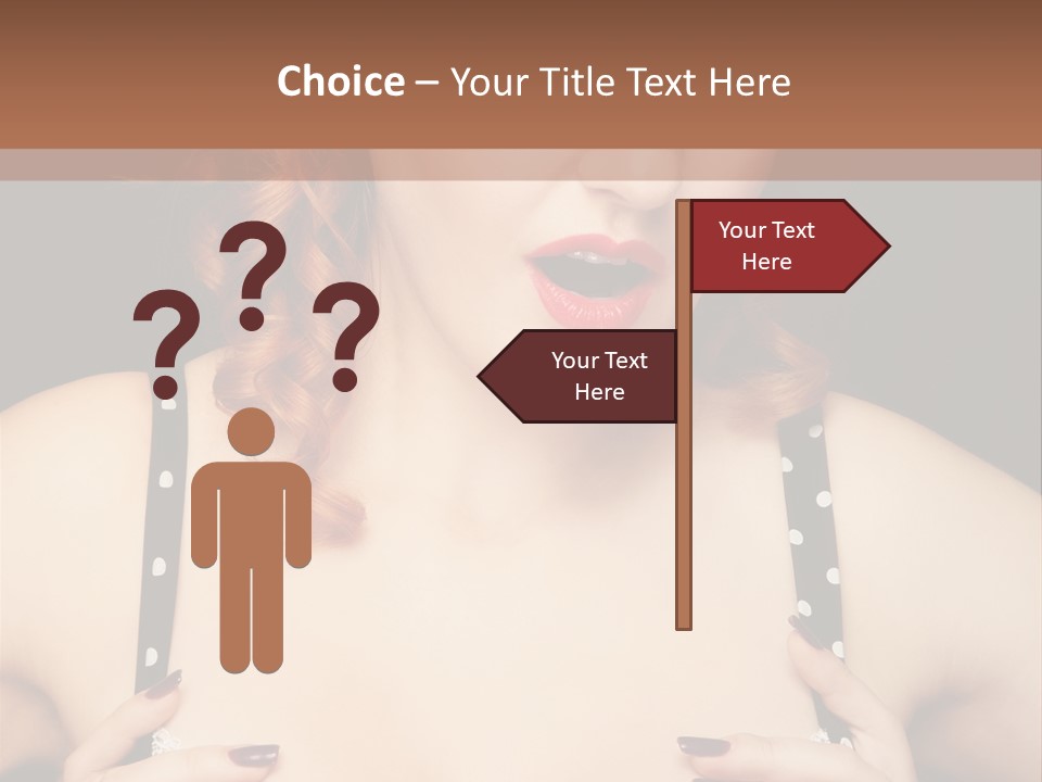 Breast Beauty Allure PowerPoint Template