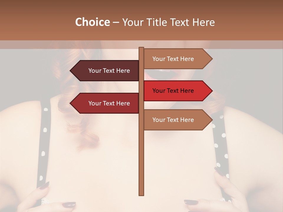 Breast Beauty Allure PowerPoint Template