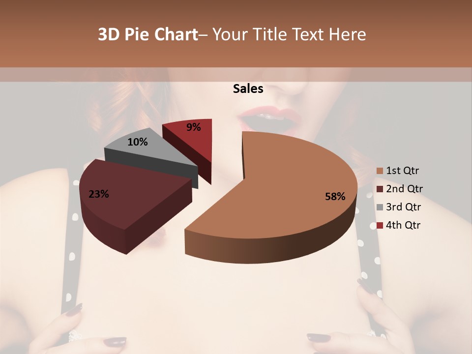 Breast Beauty Allure PowerPoint Template