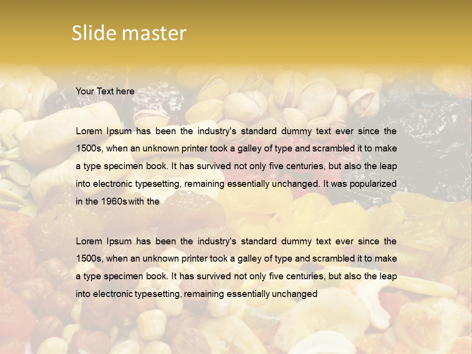 Sultana Diet Mixed PowerPoint Template