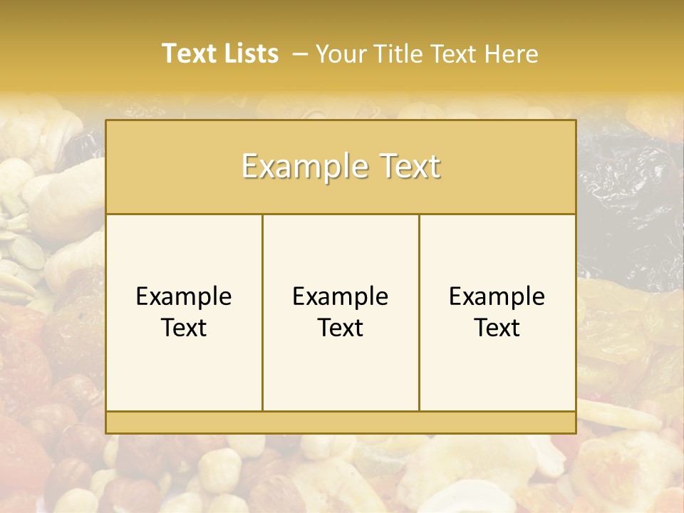 Sultana Diet Mixed PowerPoint Template