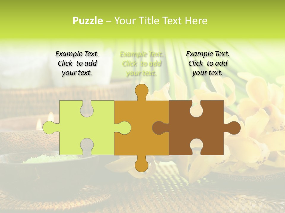 Aromatic Natural Scrub PowerPoint Template