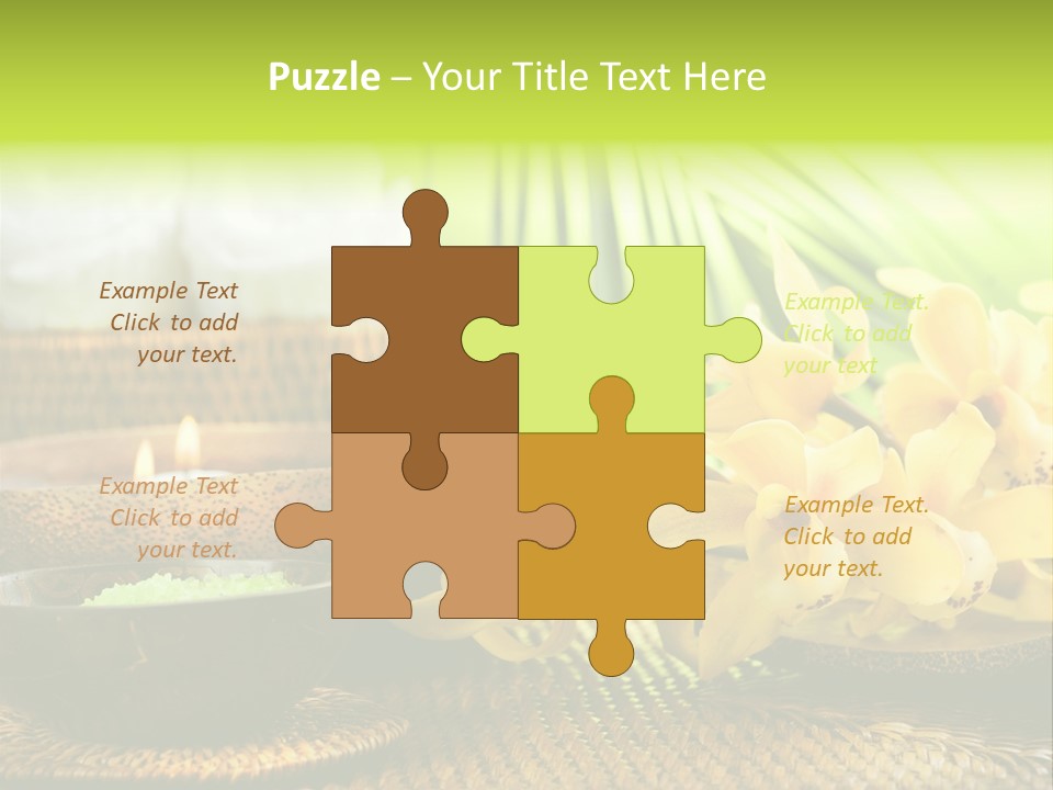 Aromatic Natural Scrub PowerPoint Template