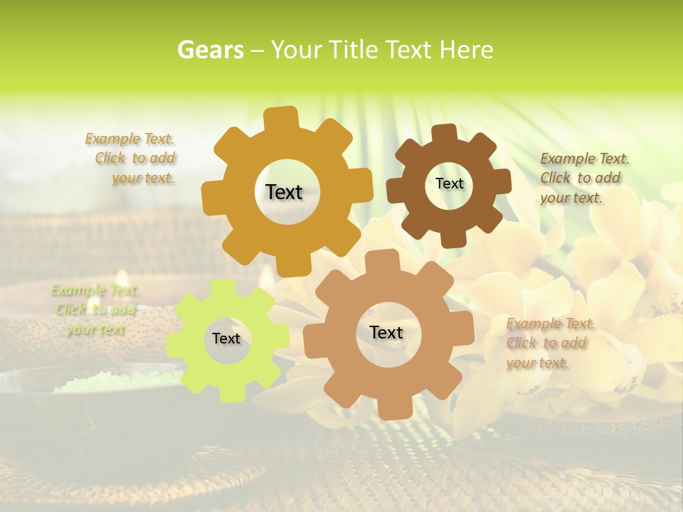 Aromatic Natural Scrub PowerPoint Template