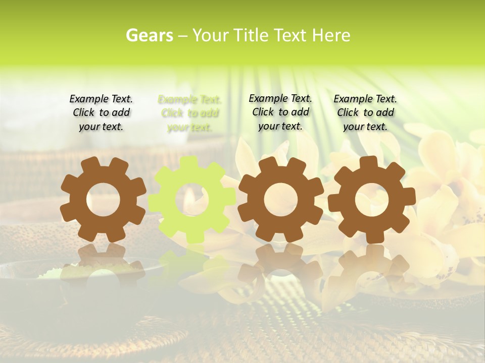 Aromatic Natural Scrub PowerPoint Template