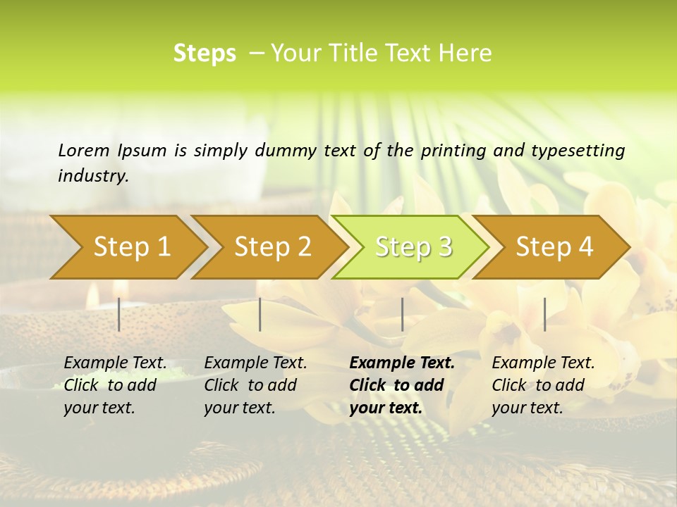 Aromatic Natural Scrub PowerPoint Template