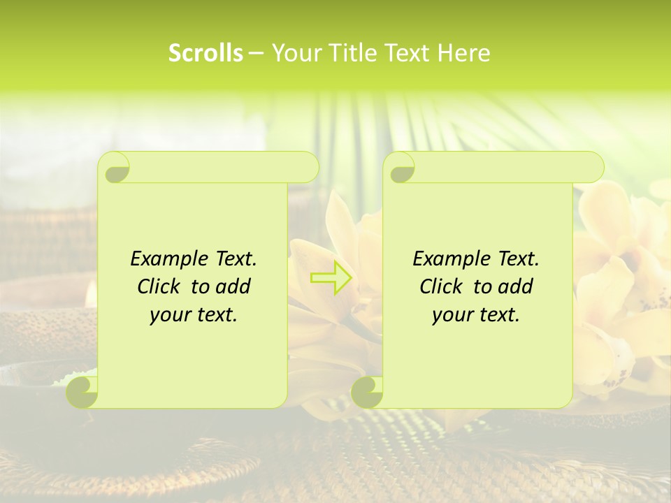 Aromatic Natural Scrub PowerPoint Template