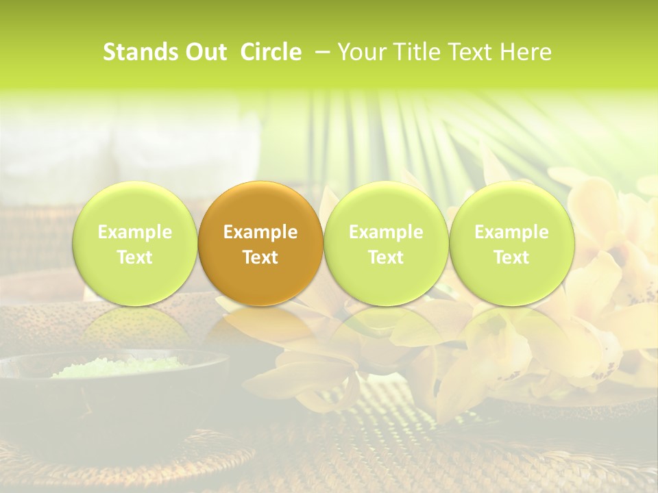 Aromatic Natural Scrub PowerPoint Template