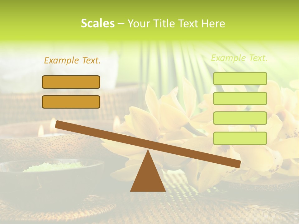 Aromatic Natural Scrub PowerPoint Template