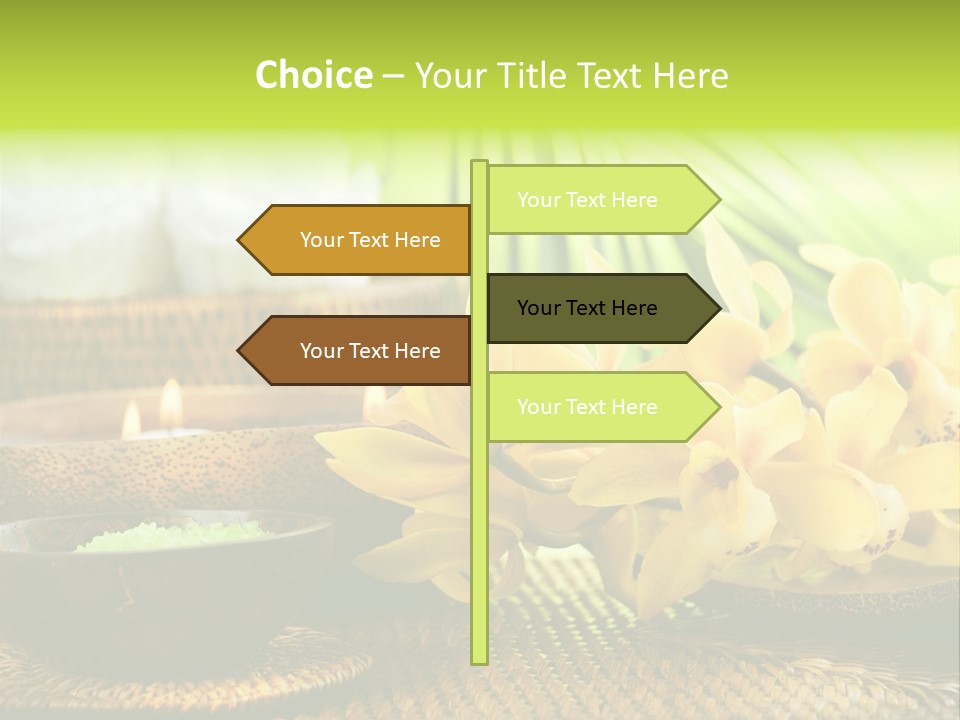 Aromatic Natural Scrub PowerPoint Template