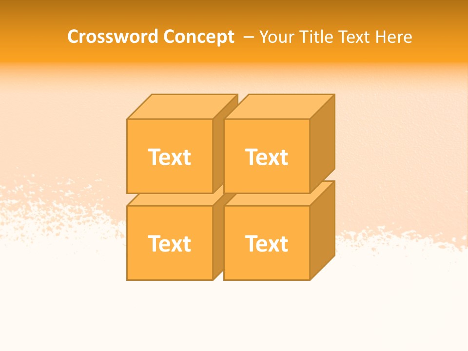 Grunge Blot Background PowerPoint Template