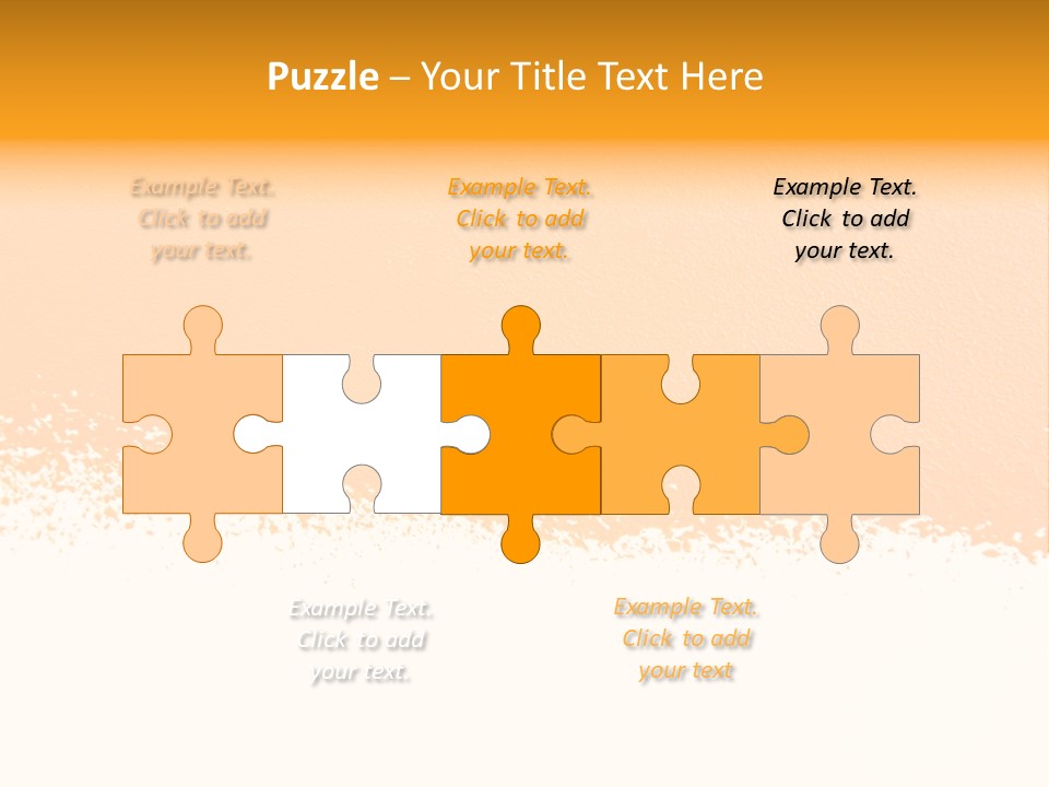 Grunge Blot Background PowerPoint Template