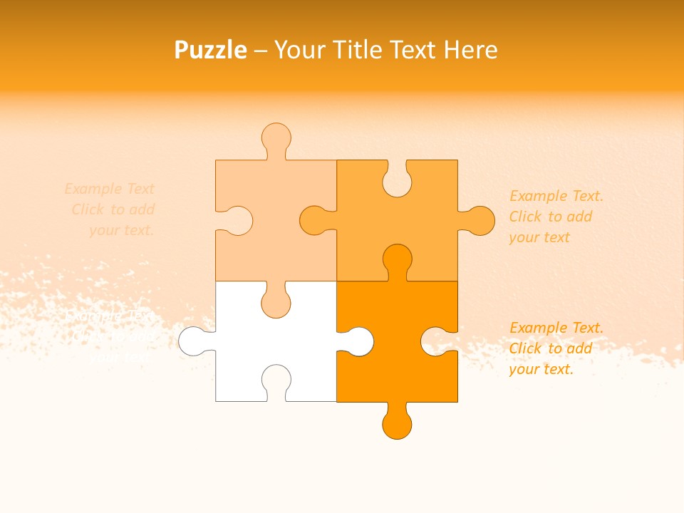 Grunge Blot Background PowerPoint Template