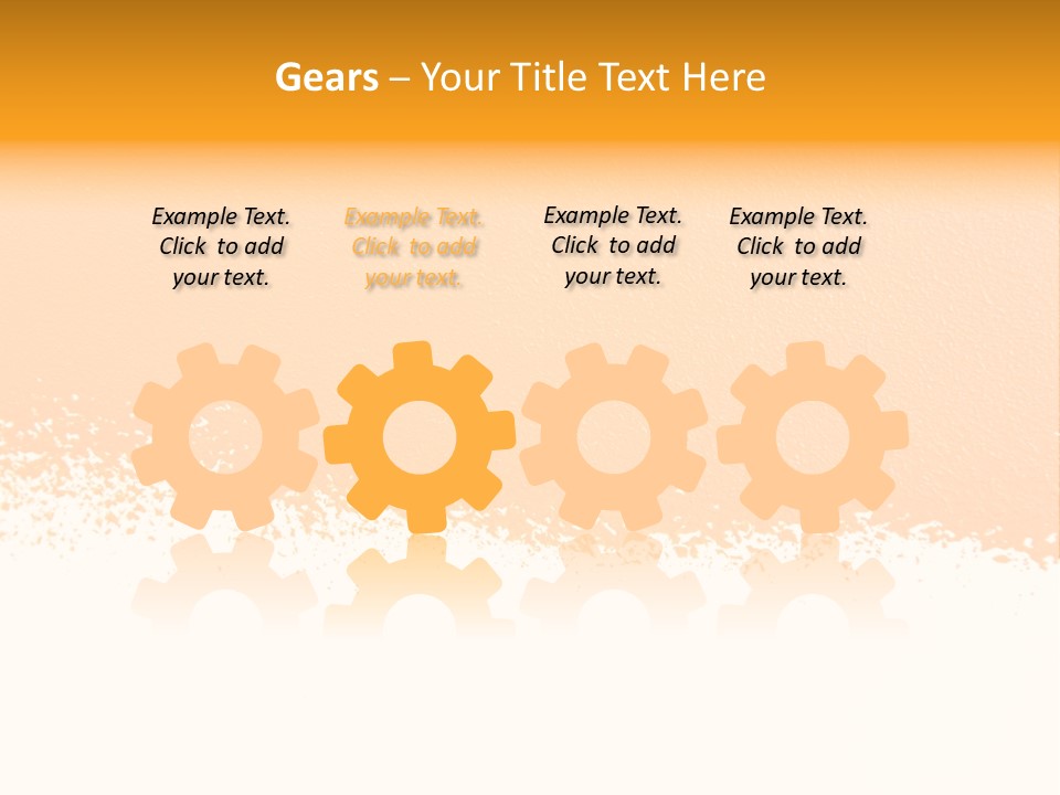 Grunge Blot Background PowerPoint Template