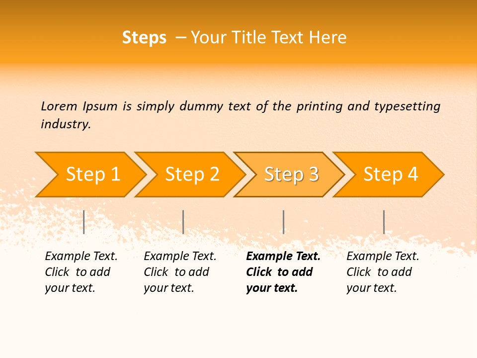 Grunge Blot Background PowerPoint Template