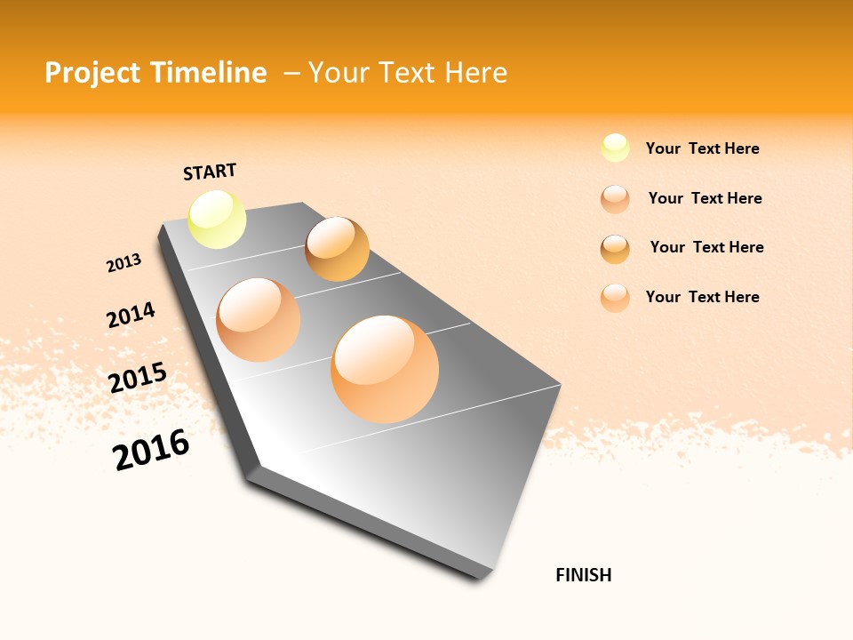 Grunge Blot Background PowerPoint Template
