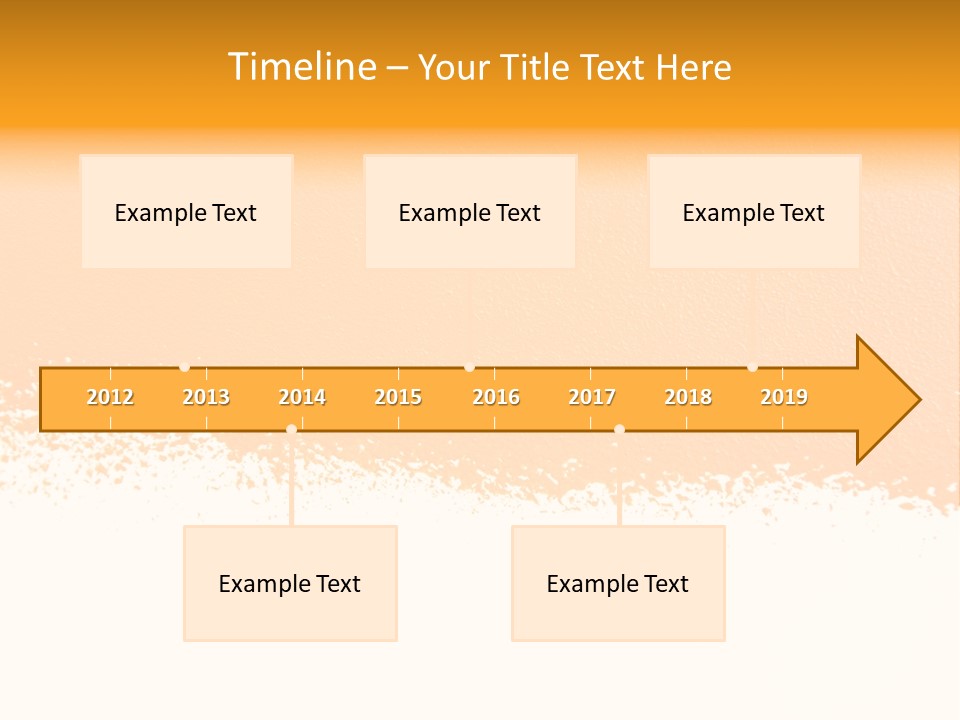 Grunge Blot Background PowerPoint Template