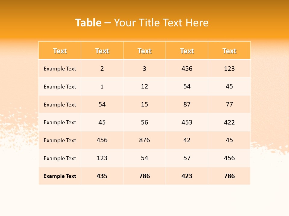 Grunge Blot Background PowerPoint Template