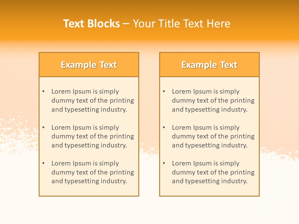 Grunge Blot Background PowerPoint Template