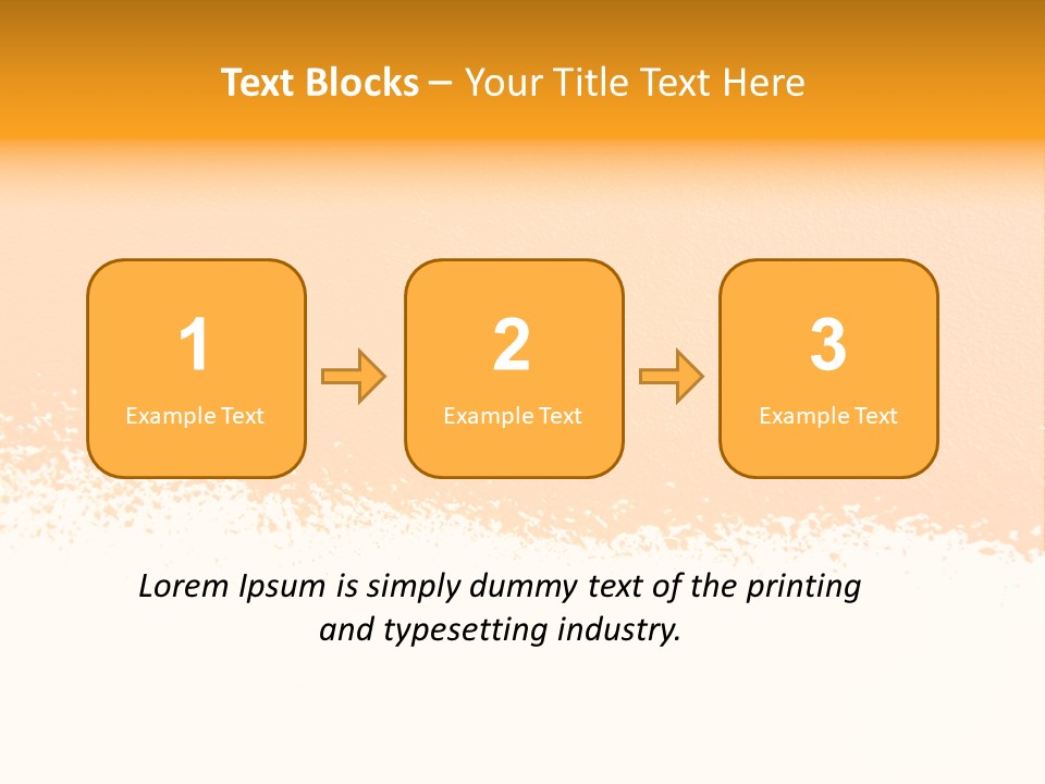 Grunge Blot Background PowerPoint Template